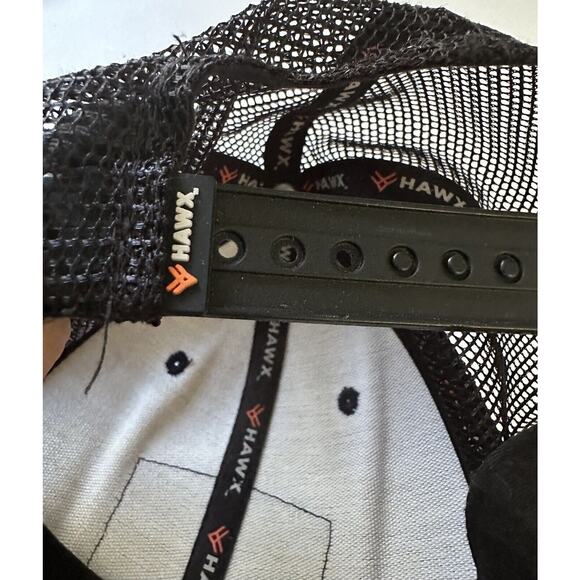 Hawx Work Gear Snapback Cap Gray Black Mesh - Picture 8 of 8